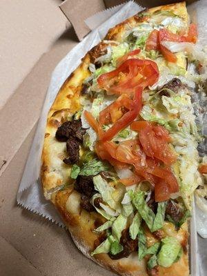 Medium Momma Jo's Burger Pizza