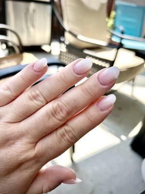 Gel X- Ombré French Nails by Lee, perfection every time