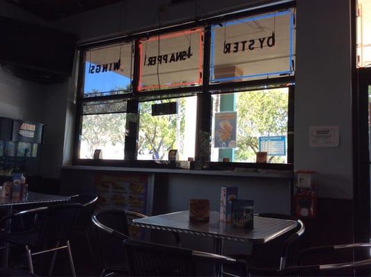 Restaurant Interior (facing southeast).