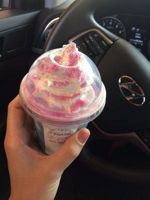 Unicorn Frap more like Unicorn Crap. Most disgusting drink ever. It's sour and bitter. They were kind enough to refund it for me.