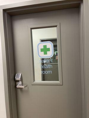 Got my booster. Boostered up! Private patient room here. Pharmacist Kim is wonderful. 2.22.22