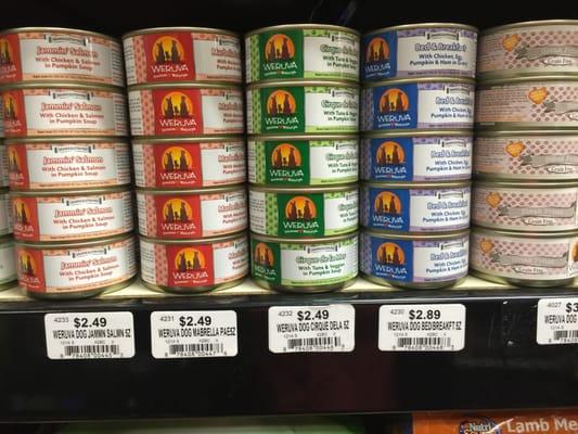 Dog Food Cans @ 2.50 for 5 oz.