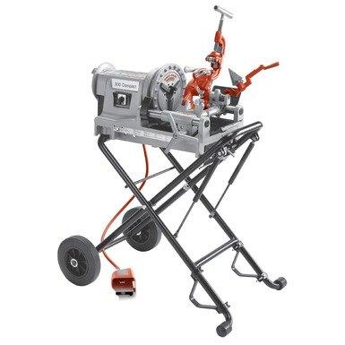 Every Van in our Fleet has a Ridgid 300 Gas Pipe Threader on custom wheeled carts, saving you money by cutting labor costs on setup time