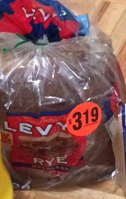 Not really a favorite at all but desperate for Rye Bread. Rite Aid sells. 04/03/2020