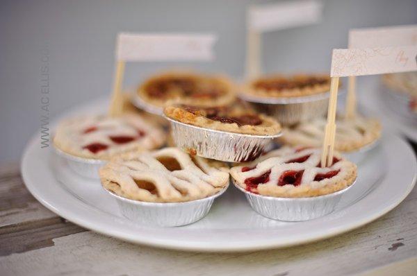 Mini pies - great for parties or events.