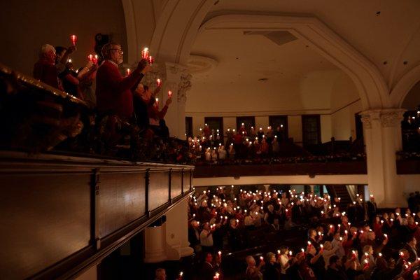 Christmas Eve Candlelight Service.