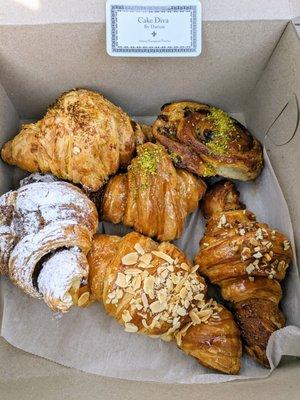 Variety of Croissants