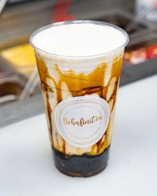 Brown Sugar Milk Tea from Bobafinitea