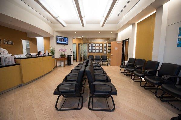 The lobby and waiting area. Experiencing long and delayed wait times? Can't leave? Ask for some juice, crackers, or noodles to relax a bit.