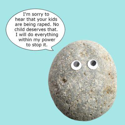 My pet rock has more empathy than DA Jeff Rosen.