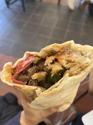 Beef Shawarma Sandwich