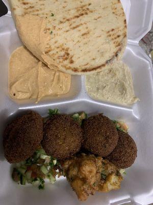 falafel plate