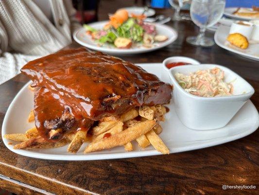 Hershey's cocoa barbecue ribs