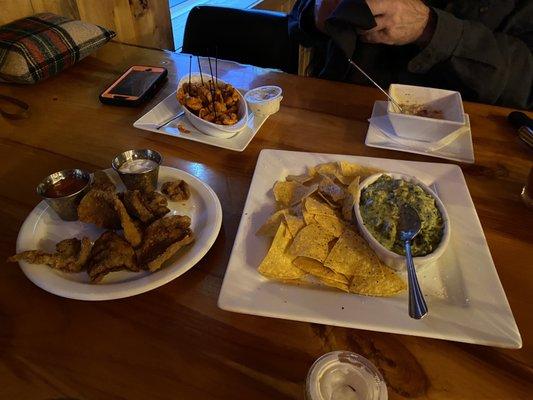 All our appetizers