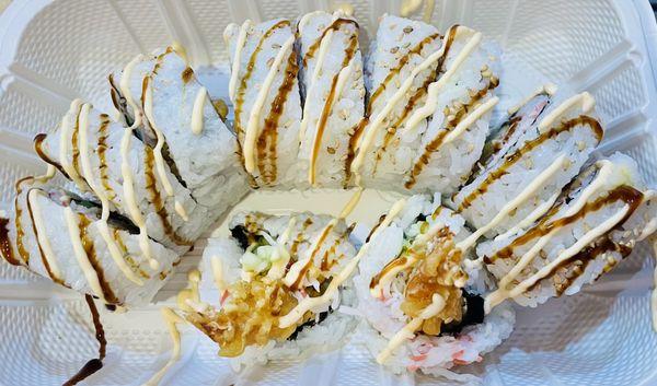 Prawn tempura roll