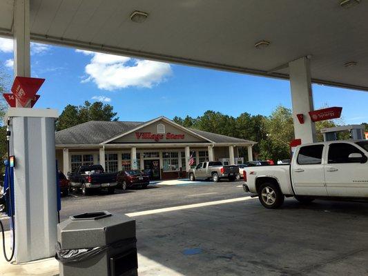 Front of Village Store