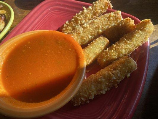 Homemade Mozzarella Sticks