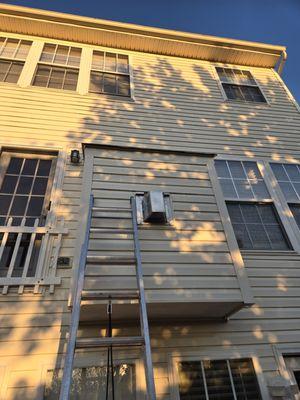 Fixed siding