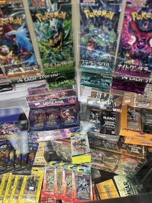 collectible card games and trading card games!