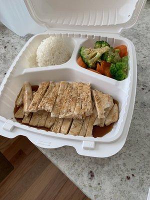 Dinner size - Teriyaki Chicken