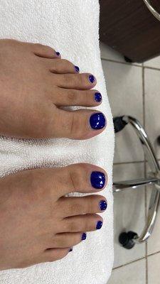 Fresh pedicure