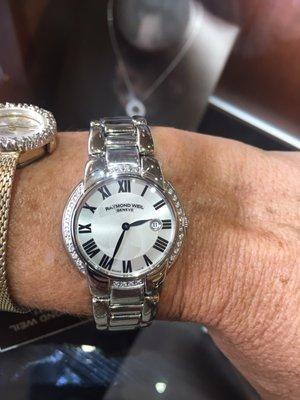 Raymond Weil watch at Right Time in Denver.