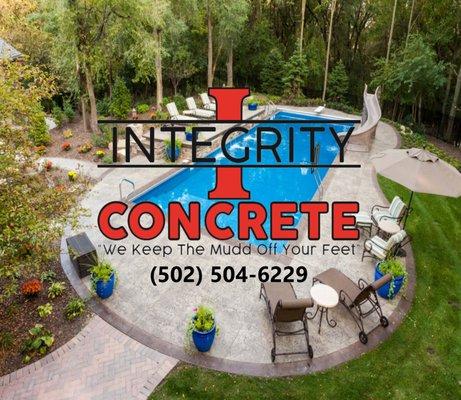 Concrete - Pool Decking  Integrity Concrete of Kentucky