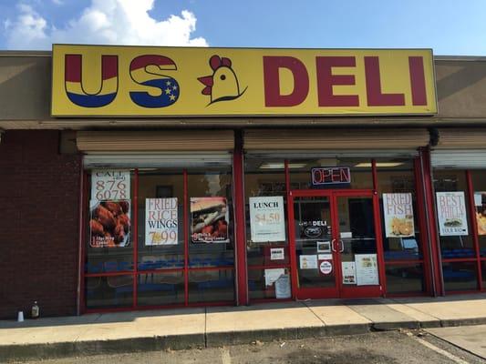 US Deli's Front Door