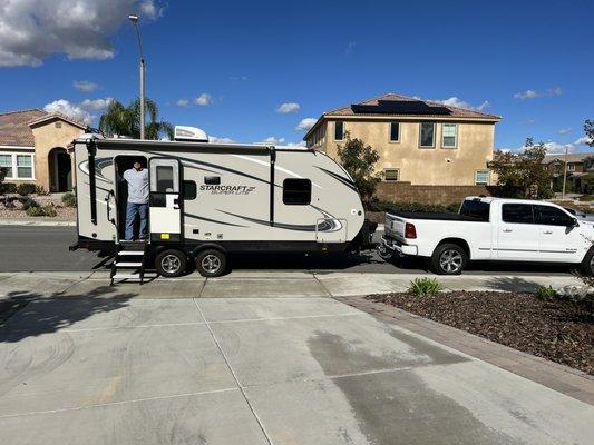 Happy Customer of Norco  RV  Center