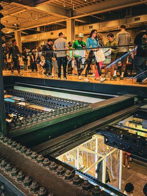 Escalator view