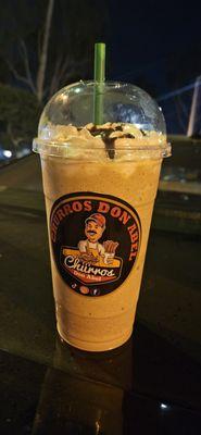 I believe this was Horchata Con Coffee. I recall it being decent, but also recall preferring the Ice Coffee De Olla.