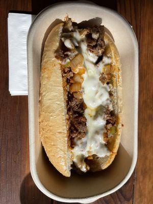 Disappointing Philly Cheesesteak @ Hello Philly.