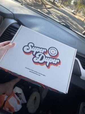 Super Duper Cookie Box