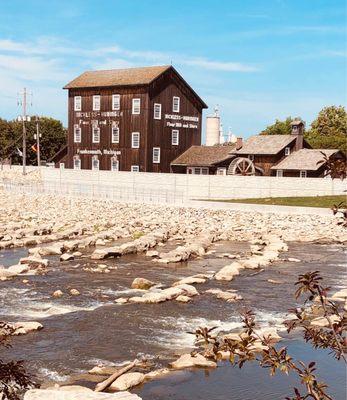 The Cass River flows through the City of Frankenmuth.