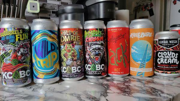 Brews purchased at beerdega