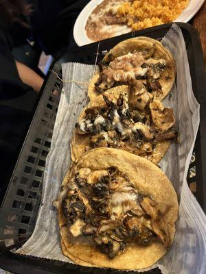 Mushroom tacos