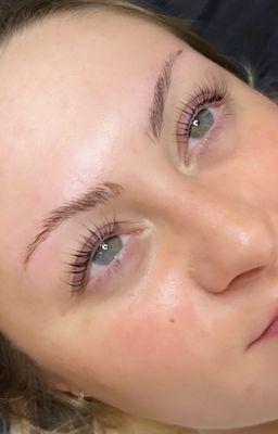 Lash lift + tint