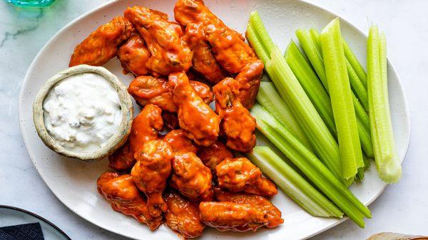 Hot or mild wings