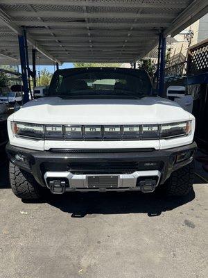 Electric hummer @ Pacific Hand Car Wash 1667 S. Bascom ave, Campbell CA 95008