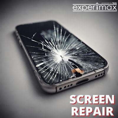 When life gives you cracked screens, come to Experimax for a sweet repair deal.