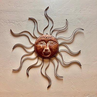 Sun decoration on wall - El Molinito