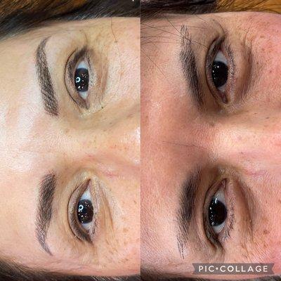 Micro blading Brow