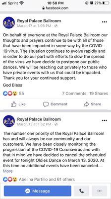 Royal Palace Ballroom