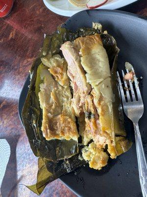 Tamal del Tamal de Pollo