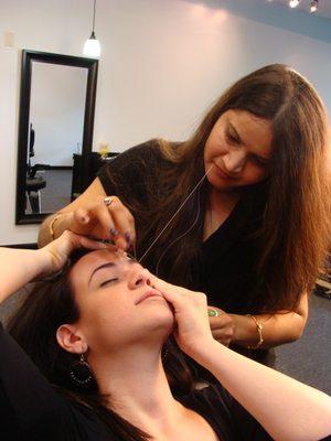 Eyebrow Threading