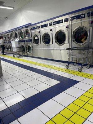 These huge dryers are so good for large loads of clothes