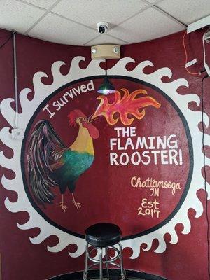 The Flaming Rooster