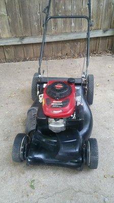 We not only  repair  your  lawnmower we make it dependable.