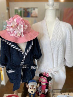 Robes for adults, toddlers, and babies