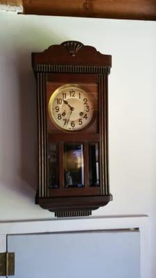 We also have some clocks hanging around